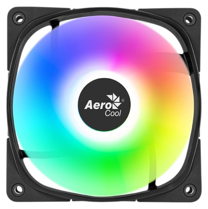 Корпусный вентилятор AEROCOOL Frame X 12 PWM ARGB Black (ACF3-FM11217.11) - Фото 1