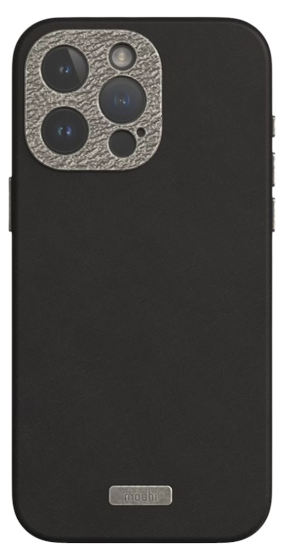 Чехол для смартфона Moshi Napa Slim Hardshell Case Midnight Black for iPhone 15 Pro (99MO231103) - Фото 1