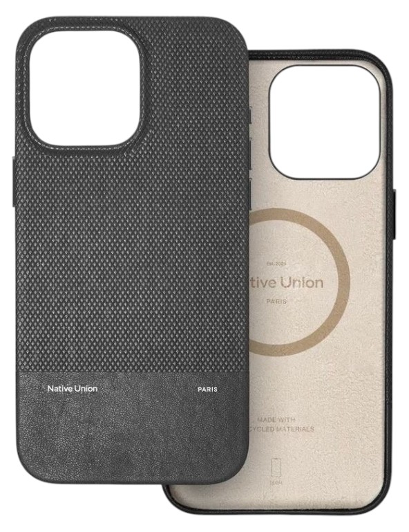 Чохол для смартфону Native Union (RE) Classic Case Black for iPhone 16 Pro Max (RECLA-BLK-NP24PM) - Фото 1