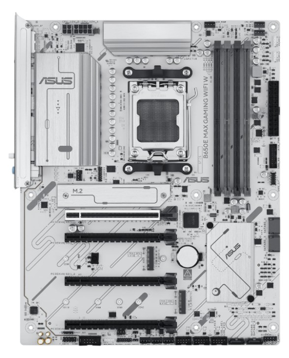 Материнская плата Asus B650E MAX GAMING WIFI White 4xDDR5 - Фото 1