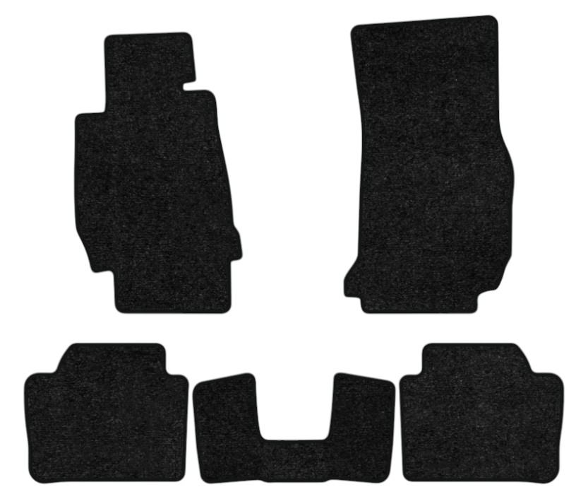 Килимки ворсові в салон авто EVAtech Standard для BMW 3 Series (F31) 2012-2019 6 покоління Combi USA чорний кант BM13626CB5BM4VEB - Фото 1