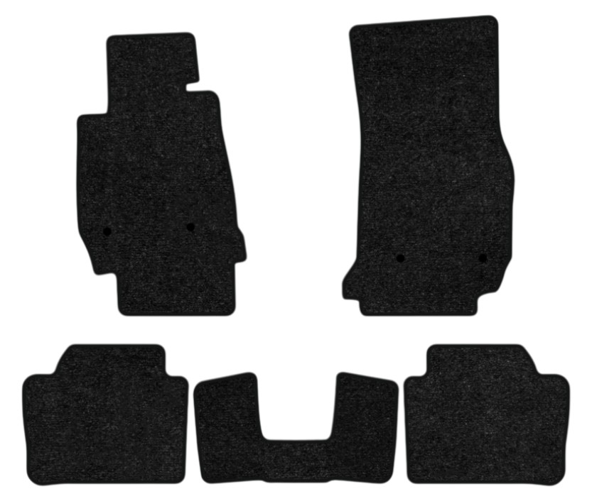 Коврики ворсовые в салон авто EVAtech Standard для BMW 3 Series (F30) 330e iPerformance 2012-2019 6 поколение Sedan EU черный кант BM14013CB5BW4VEB - Фото 1