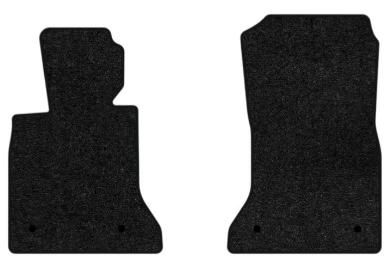 Коврики ворсовые в салон авто EVAtech Standard для BMW 5 Series (F10) Mechanical seats 2010-2013 6 поколение Sedan EU черный кант BM31054AB2BW4VEB - Фото 1