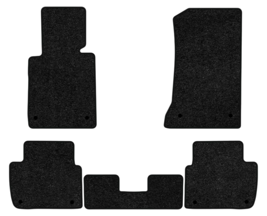 Коврики ворсовые в салон авто EVAtech Standard для BMW 3 Series (E46) RWD 1998-2001 4 поколение Combi EU черный кант BM32836CB5BW8VEB - Фото 1