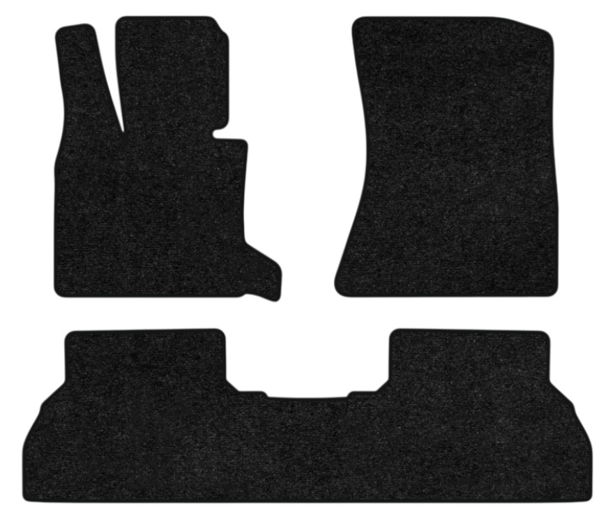 Коврики ворсовые в салон авто EVAtech Standard для BMW X5 (E70) (closed threshold) 2006-2013 2 поколение SUV USA черный кант BM33436Z3BM4VEB - Фото 1