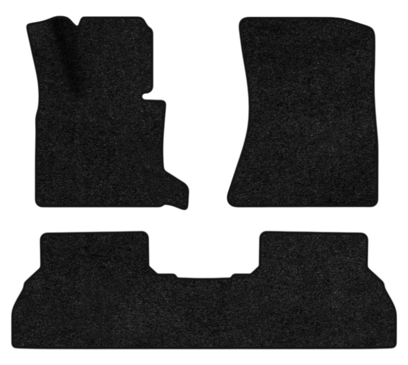 Коврики ворсовые в салон авто EVAtech Standard для BMW X5 (E70) (closed threshold) 2006-2013 2 поколение SUV USA черный кант BM33436ZD3BM4VEB - Фото 1