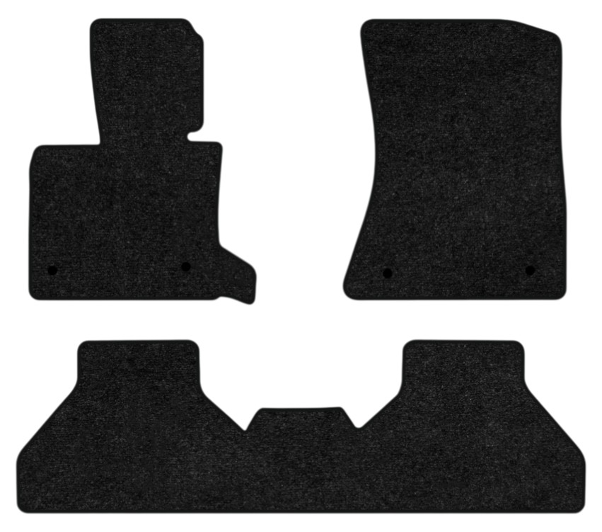 Коврики ворсовые в салон авто EVAtech Standard для BMW X5 (E70) (open threshold) 2006-2013 2 поколение SUV USA черный кант BM33438ZB3BW4VEB - Фото 1