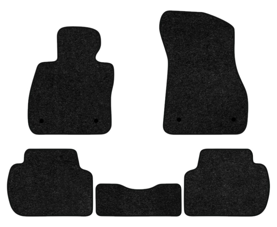 Коврики ворсовые в салон авто EVAtech Standard для BMW 1 Series (F70) 2024 3 поколение Htb EU черный кант BM44613CB5BW4VEB - Фото 1