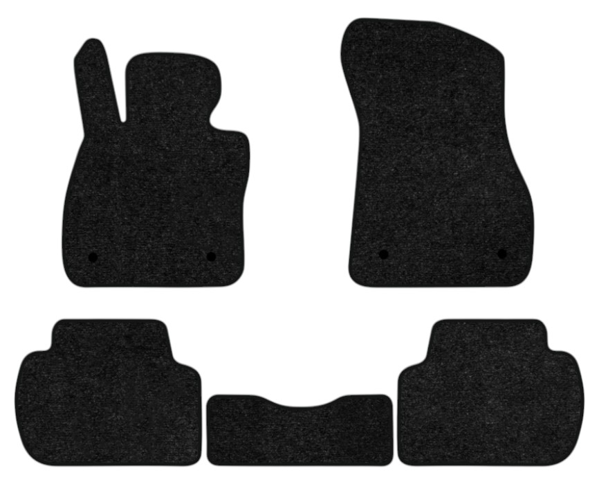 Коврики ворсовые в салон авто EVAtech Standard для BMW 1 Series (F70) 2024 3 поколение Htb EU черный кант BM44613C5BW4VEB - Фото 1