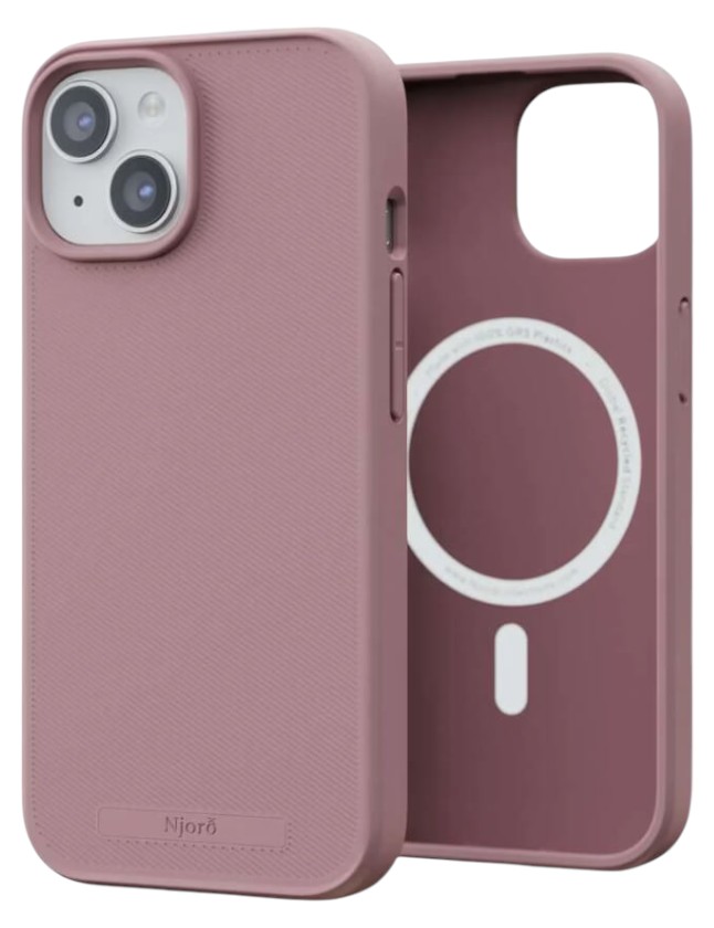 Чехол для смартфона Njord Slim MagSafe Case Pink Blush for iPhone 15 (NA51GR12) - Фото 1