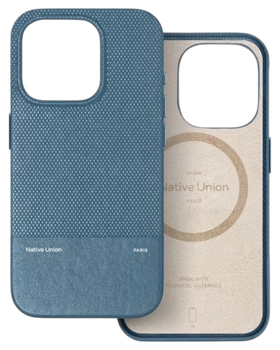 Чохол для смартфону Native Union (RE) Classic Case Navy for iPhone 16 Pro (RECLA-NAV-NP24P) - Фото 1