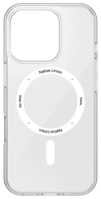 Чохол для смартфону Native Union (RE) Clear Case Clear for iPhone 16 Pro Max (RECLE-TRA-NP24PM) - Фото 1
