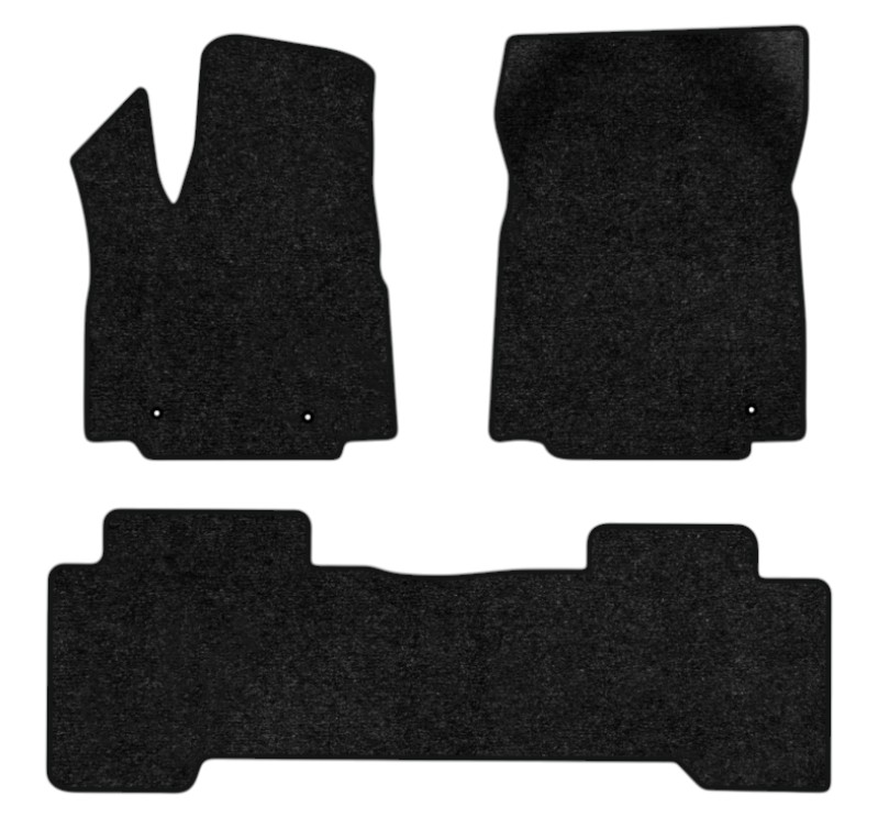 Коврики ворсовые в салон авто EVAtech Standard для Honda Pilot 2002-2008 1 поколение SUV USA черный кант HA22195Z3LA3VEB - Фото 1