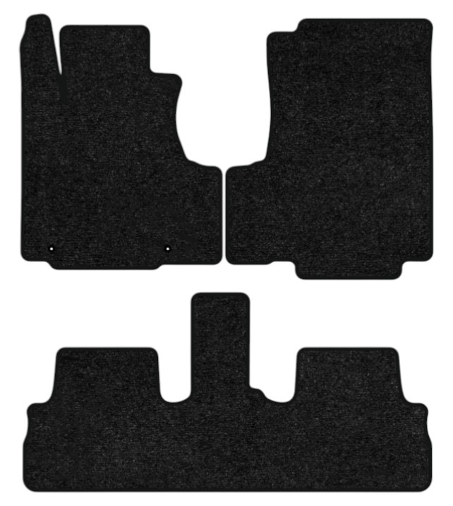Коврики ворсовые в салон авто EVAtech Standard для Honda CR-V (without armrest) 2007-2012 3 поколение SUV USA черный кант HA33629Z3LA2VEB - Фото 1