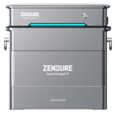 Система хранения энергии Zendure ZDHYP2000-gy-eu+ZDAB2000-gy-eu (40А/год, 1200 Вт, 1920 Вт/год, LiFePO4) - Фото 1
