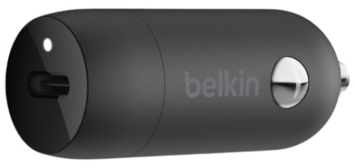 Автомобильное зарядное устройство Belkin 30Вт USB-C PD PPS кабель USB-C > USB-C 1m Black (CCA004BT1MBK-B6) - Фото 1