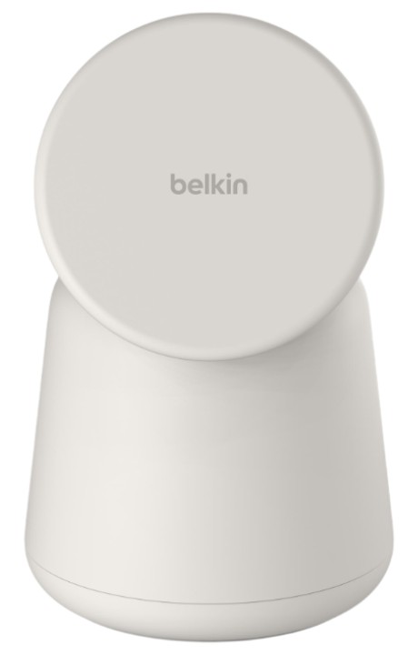 Беспроводное зарядное устройство Belkin 2в1 MagSafe iPhone/Watch/AirPods Sand Mass (WIZ020VFH37) - Фото 1