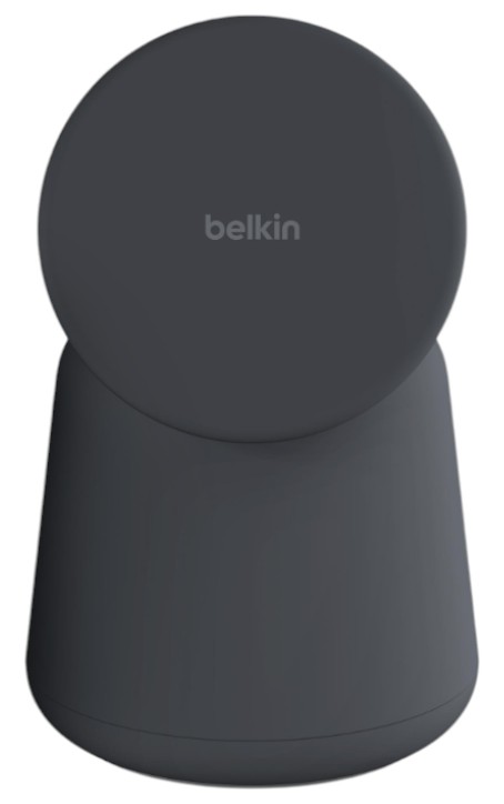 Беспроводное зарядное устройство Belkin 2в1 MagSafe iPhone/Watch/AirPods Charcoal Mass (WIZ020VFH36) - Фото 1
