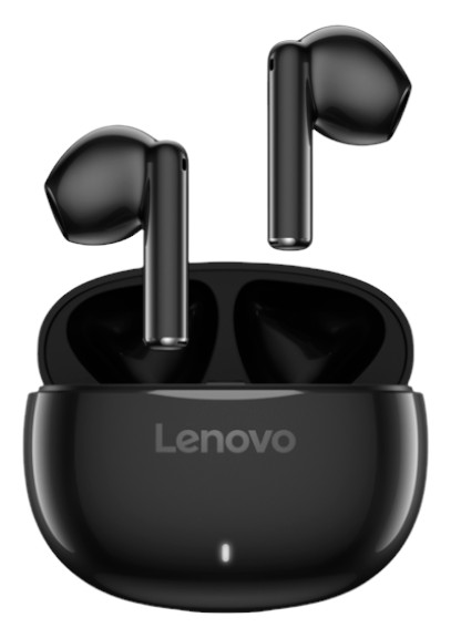 Наушники вкладыши беспроводные TWS Lenovo E310 True Wireless Stereo Earbuds standalone (GXD1Q65146) Black - Фото 1