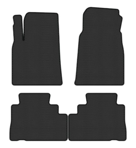 EVA коврики в салон авто EVAtech для Captiva (C140) 5 seats AT Restyling Chevrolet 2011-2018 1 поколение SUV EU CT349PC4RBB - Фото 1
