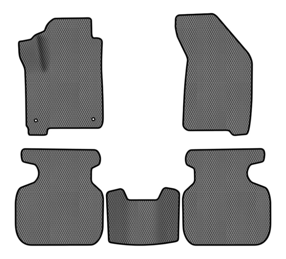 EVA килимки в салон авто EVAtech для Journey (2 clips) 5 seats Dodge 2007-2020 1 покоління SUV EU DE13386CE5LA2RGB - Фото 1