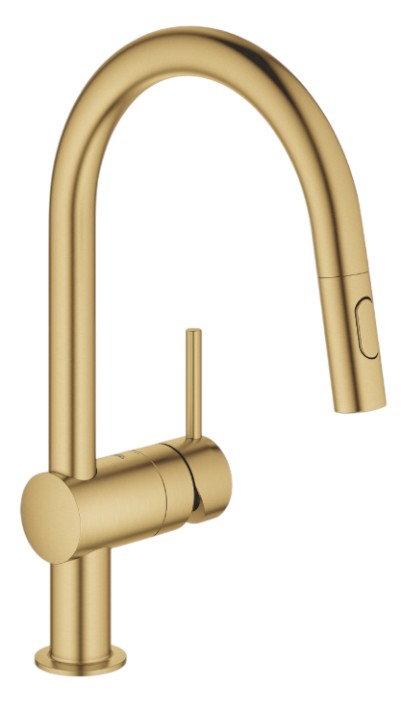 Смеситель кухонный Grohe Minta Матовый прохладный восход солнца (32321GN2) - Фото 1