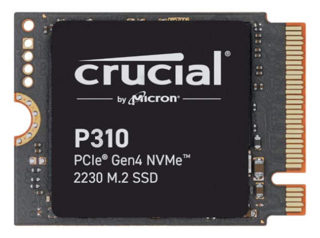 SSD-накопитель внутренний Crucial Micron SSD P310 1TB PCie 4.0 NVMe M.2 2230 (CT1000P310SSD2) - Фото 1