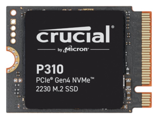 SSD-накопитель внутренний Crucial Micron SSD P310 2TB PCie 4.0 NVMe M.2 2230 (CT2000P310SSD2) - Фото 1