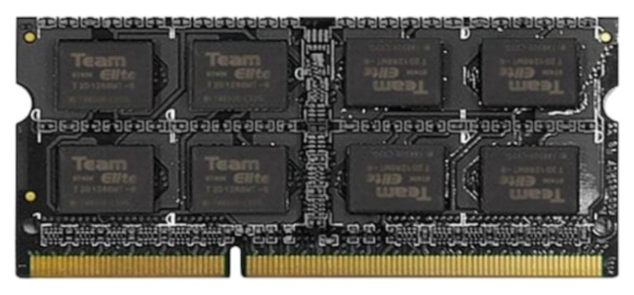 Память DDR Team SO-DIMM 8GB/1600 1,35V DDR3 Elite (TED3L8G1600C11-S01) - Фото 1