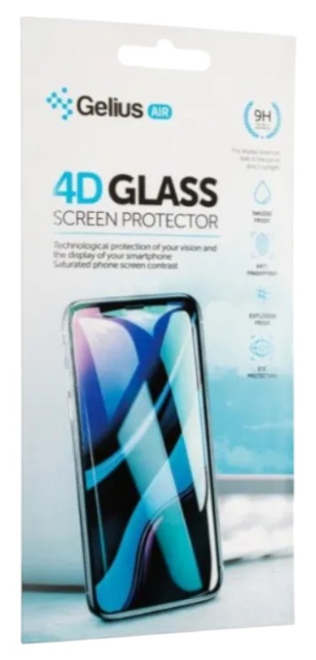 Защитное стекло для смартфона Gelius Pro 4D for Google Pixel 9 / 9 Pro Black (100465) - Фото 1