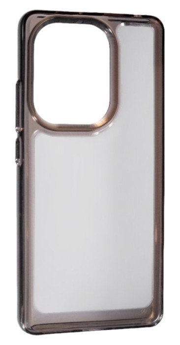 Чехол для смартфона Gelius Silicon Space Case (с боковой кнопкой) for Xiaomi Redmi Note 13 4G Transparent/Black (100592) - Фото 1