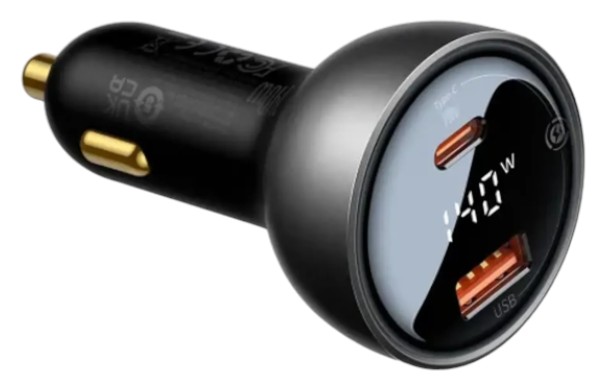 Автомобильное зарядное устройство Baseus Superme Series Dual-port Car Charger 140W (CGZX070001) - Фото 1