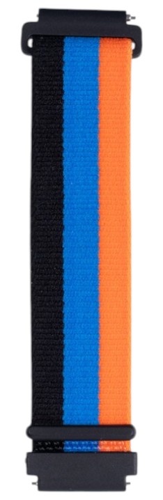 Ремешок для смарт-часов Gelius PK-008 Rainbow (Black/Blue/Red) (99477) - Фото 1