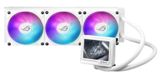 Водяная система охлаждения Asus ROG Ryujin III 360 ARGB Extreme White (90RC0132-M0EAY0) - Фото 1