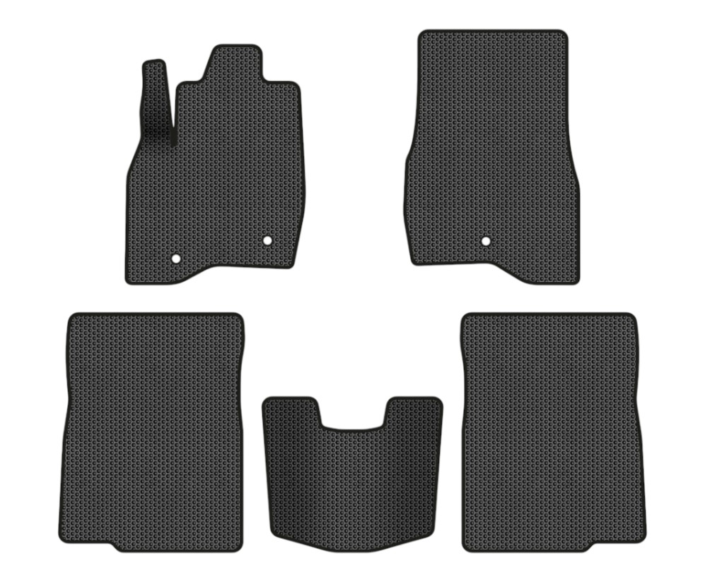 EVA коврики в салон авто EVAtech для Explorer Restyling 7 seats (2+3+2) Ford 2016-2019 5 поколение SUV USA FD357C5AV3SBB - Фото 1