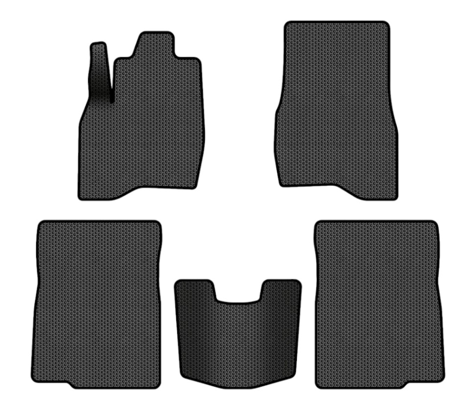 EVA коврики в салон авто EVAtech для Explorer Restyling 7 seats (2+3+2) Ford 2016-2019 5 поколение SUV USA FD357C5SBB - Фото 1