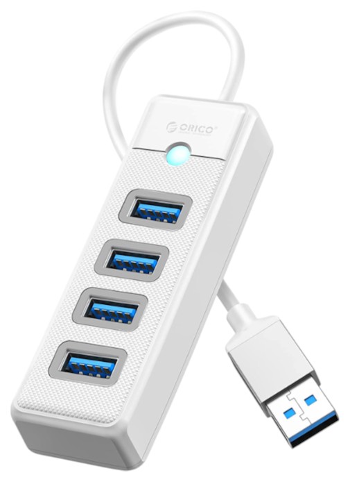 Хаб USB Orico PW4U-U3-015-WH-BP - Фото 1