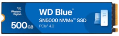 SSD-накопитель внутренний Western Digital G4 M.2 NVME 500GB BLUE SN5000 (WDS500G4B0E) - Фото 1