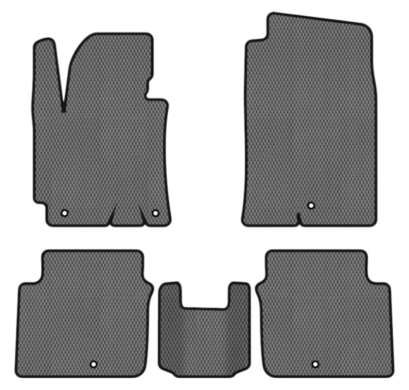 EVA коврики в салон авто EVAtech для Elantra (MD) (5 clips) Hyundai 2010-2015 5 поколение Sedan USA HY14487C5KH5RGB - Фото 1