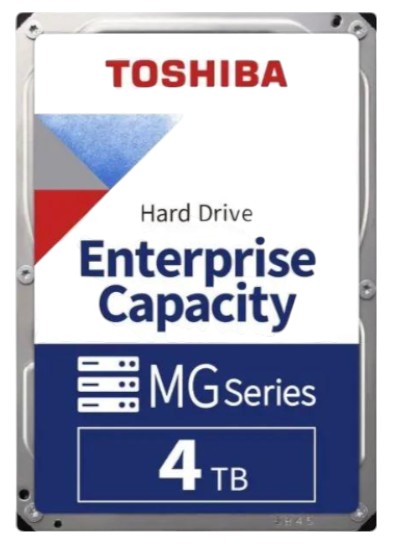 Жесткий диск внутренний Toshiba SATA 4TB 7200RPM 6GB/S 256MB (MG10ADA400E) - Фото 1