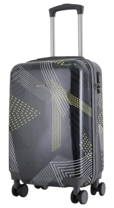 Чемодан Semi Line S Black Pattern (T5651-1) - Фото 1
