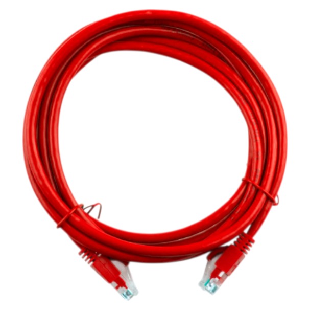 Кабель патч-корд Ritar UTP RJ45 Cat.5e 15m Red (PCR-CU/15Rd/4298) - Фото 1