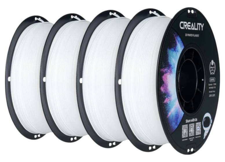 Нитка для PETG-картриджа Creality Filament 1.75 мм белый (3301030085) - Фото 1
