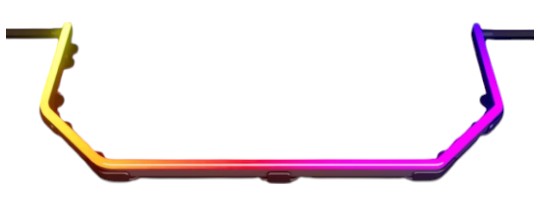 Светодиодная лента Hyte NOODLE LN70 LED Black (ACC-HYTE-LN-70-B) - Фото 1