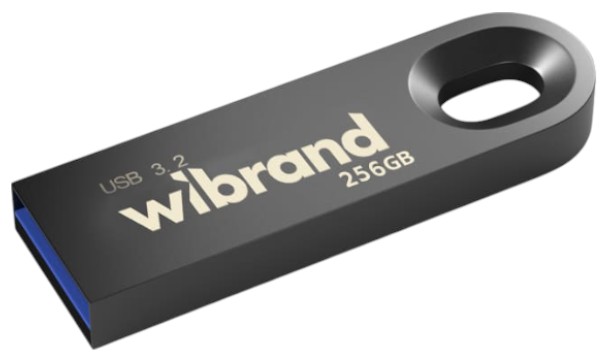 Флеш USB Wibrand USB 3.2 Gen1 Eagle 256GB Grey (WI3.2/EA256U10G) - Фото 1