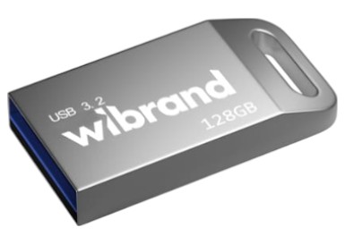 Флеш USB Wibrand USB 3.2 Gen1 Ant 128GB Silver (WI3.2/AN128M4S) - Фото 1