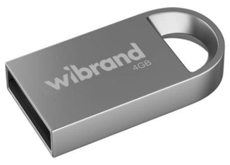 Флеш USB Wibrand USB 2.0 Lynx 4Gb Silver (WI2.0/LY4M2S) - Фото 1
