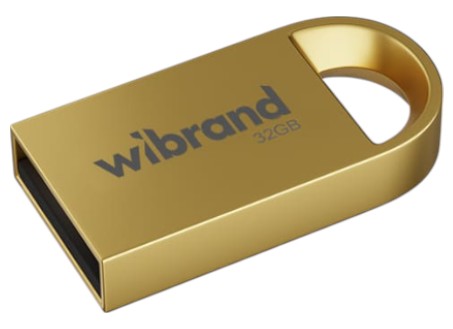 Флеш USB Wibrand USB 2.0 Lynx 32Gb Gold (WI2.0/LY32M2G) - Фото 1