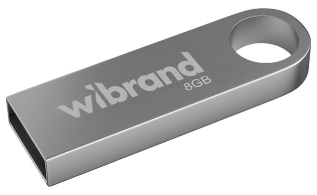 Флеш USB Wibrand USB 2.0 Puma 8Gb Silver (WI2.0/PU8U1S) - Фото 1