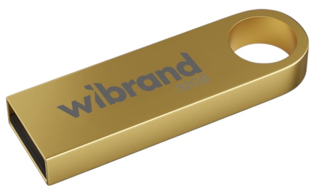 Флеш USB Wibrand USB 2.0 Puma 32Gb Gold (WI2.0/PU32U1G) - Фото 1